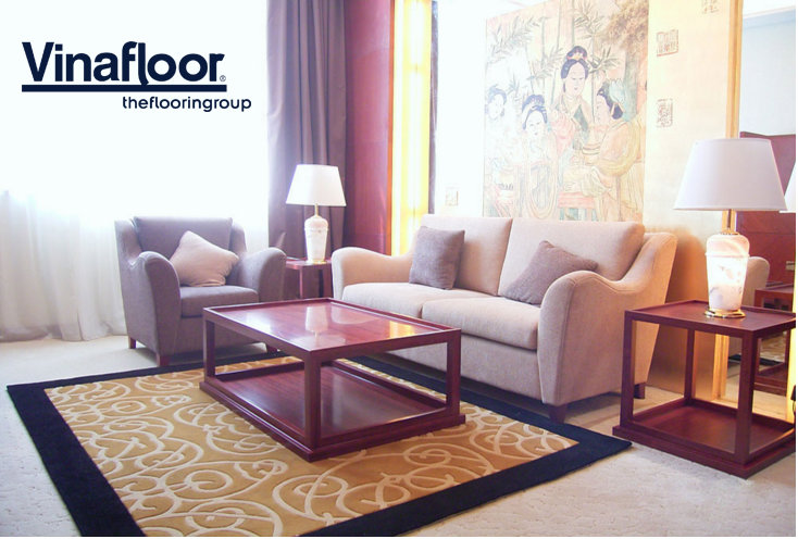 Thảm trải sàn phù hợp cho phòng khách